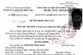 Truy nã một Phó Tổng giám đốc về tội lừa đảo chiếm đoạt tài sản