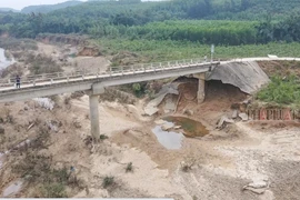 Công bố tình huống khẩn cấp với cầu Cồn Cùng ở Quảng Bình
