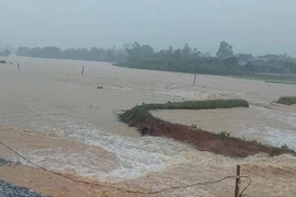 Vỡ đập đê quai Dạ Lam ở Quảng Bình là chủ động phá dỡ để thoát lũ