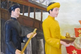 Tái hiện cảnh vua Bảo Đại thoái vị 