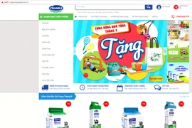 Vinamilk ra mắt webiste thương mại điện tử