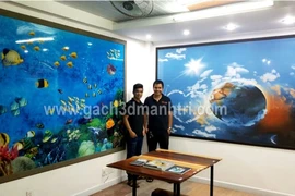 Khám phá công nghệ mới với gạch 3D ốp tường Mạnh Trí ​
