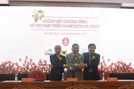 Ký kết hỗ trợ phát triển cà phê