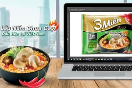 Ra mắt mì lẩu nấm chua cay đầu tiên tại Việt Nam