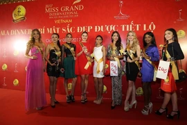 Dàn Hoa hậu Hòa bình 2017 khoe vẻ đẹp tươi tắn