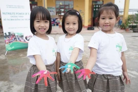 Amway Việt Nam giúp cải thiện suy dinh dưỡng ở trẻ em