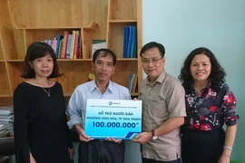 SASCO trao tặng người dân vùng bão Nha Trang 100 triệu 