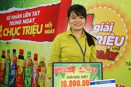 Dùng sản phẩm Tân Hiệp Phát, hàng ngàn khách trúng thưởng