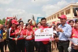 Tân Hiệp Phát xây nhiều cầu dây văng tại Hậu Giang