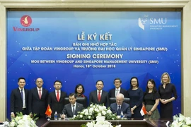 Vingroup và SMU hợp tác nâng cao năng lực quản trị
