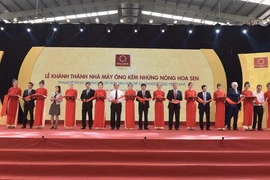 Đưa nhà máy Ống kẽm nhúng nóng Hoa Sen vào vận hành