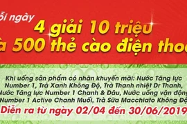 Giải khát ngày hè kiếm ngay chục triệu