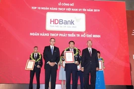 HDBank lọt top 6 ngân hàng thương mại cổ phần tư nhân uy tín