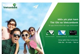 Vietcombank: Miễn phí phát hành thẻ ghi nợ năm 2020 