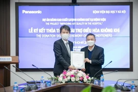 Panasonic khởi động dự án ‘Nâng cao chất lượng không khí tại bệnh viện’