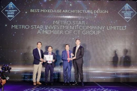 Metro Star nhận giải thưởng ‘Dự án phức hợp có thiết kế kiến trúc đẹp nhất Việt Nam 2022’