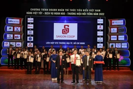 Saigon Co.op đạt top 10 thương hiệu nổi tiếng hàng đầu năm 2022