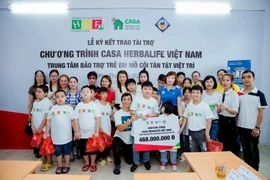 Herbalife hỗ trợ dinh dưỡng cho trẻ em hoàn cảnh khó khăn