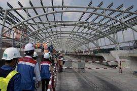 Metro số 1 đạt 64,4% khối lượng