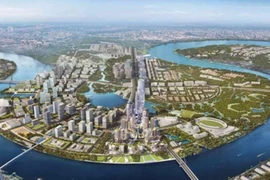 Giá căn hộ dự án ở Thủ Thiêm hơn 100 triệu/m2