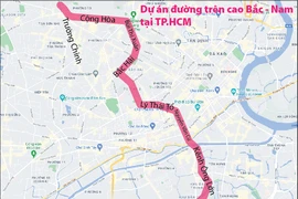 Đề xuất làm đường trên cao 30.000 tỉ đồng tại TP.HCM