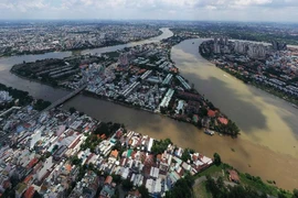 Ngắm toàn cảnh quy hoạch sông Sài Gòn hiện hữu nhìn từ trên cao