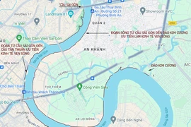Đầu tư 2 đoạn ven sông Sài Gòn qua trung tâm TP để phát triển kinh tế dịch vụ
