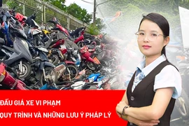Đấu giá nguyên lô 24.000 xe máy vi phạm tại TP.HCM: Quy trình và những lưu ý pháp lý