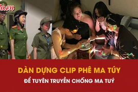Trưởng công an phường nói gì về clip phê ma túy do đơn vị dàn dựng? 