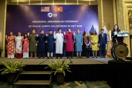 Nhóm Peace Corps đầu tiên của Mỹ tuyên thệ làm việc tại Việt Nam
