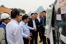 Kiểm tra tiến độ giải ngân vốn đầu tư công tại Dự án cao tốc Hà Giang - Tuyên Quang