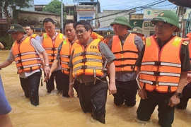 Thủ tướng Phạm Minh Chính đến Thái Nguyên thăm hỏi người dân, chỉ đạo khắc phục hậu quả mưa lũ
