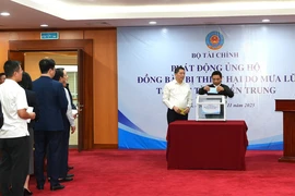 Ngành Tài chính ủng hộ 3,5 tỉ giúp đỡ đồng bào miền Trung, Tây Nguyên bị thiệt hại do mưa lũ