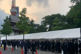 ẢNH, VIDEO: Lễ cầu siêu cho cố Thủ tướng Nhật Shinzo Abe