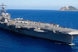 SCMP: Tàu sân bay Mỹ, tàu chiến Trung Quốc xuất hiện trên Biển Đông trong bối cảnh bà Pelosi có khả năng thăm Đài Loan