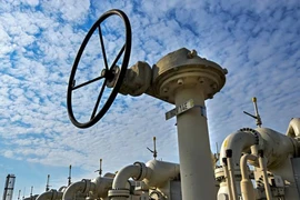 Trạm khí đốt Sokhranovka là một điểm trung chuyển quan trọng khi xử xử lý tới 32,6 triệu khối khí đốt mỗi ngày. Ảnh: AFP