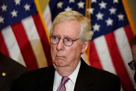 Lãnh đạo phe thiểu số Cộng hòa tại Thượng viện Mitch McConnell. Ảnh: REUTERS