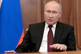 Tổng thống Nga Vladimir Putin. Ảnh: TASS