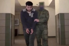 Andy Huynh, 27 tuổi, là một trong 2 cựu binh Mỹ bị Nga bắt ở Ukraine. Ảnh: RU-RTR