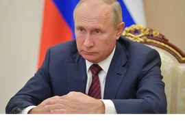 Tổng thống Nga Vladimir Putin. ẢNH: TASS