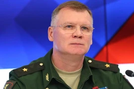 Phát ngôn viên Bộ Quốc phòng Nga Igor Konashenkov. Ảnh: TASS