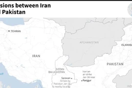 Xả súng ở biên giới Iran-Pakistan khiến 9 người thiệt mạng