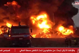 VIDEO: Israel tấn công cảng ở Yemen do Houthis kiểm soát