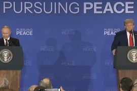 Thượng đỉnh Mỹ-Nga: Họp báo chung, ông Putin đề cập ‘thoả thuận’, ông Trump nói chưa