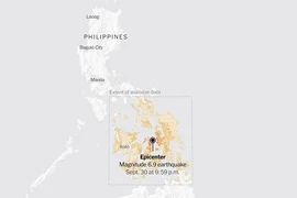 Nóng: Động đất 6,9 độ richter ở Philippines, cảnh báo nguy cơ sóng thần