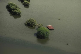 Kinh hoàng lũ quét cuốn phăng mọi thứ trong chỉ vài phút