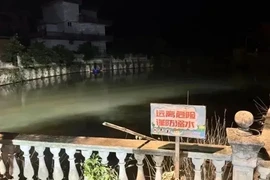 Trung Quốc: Nữ tài xế mất lái, ô tô lao xuống ao, thương tâm 8 người thiệt mạng
