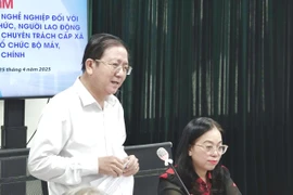 Đề xuất hỗ trợ việc làm cho đội ngũ cán bộ nghỉ việc sau sắp xếp bộ máy