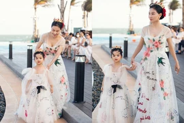 Ái nữ của bà Phạm Kim Dung lần đầu diễn thời trang