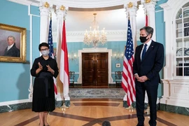 Mỹ, Indonesia cam kết bảo vệ tự do hàng hải ở Biển Đông. Ảnh: REUTERS